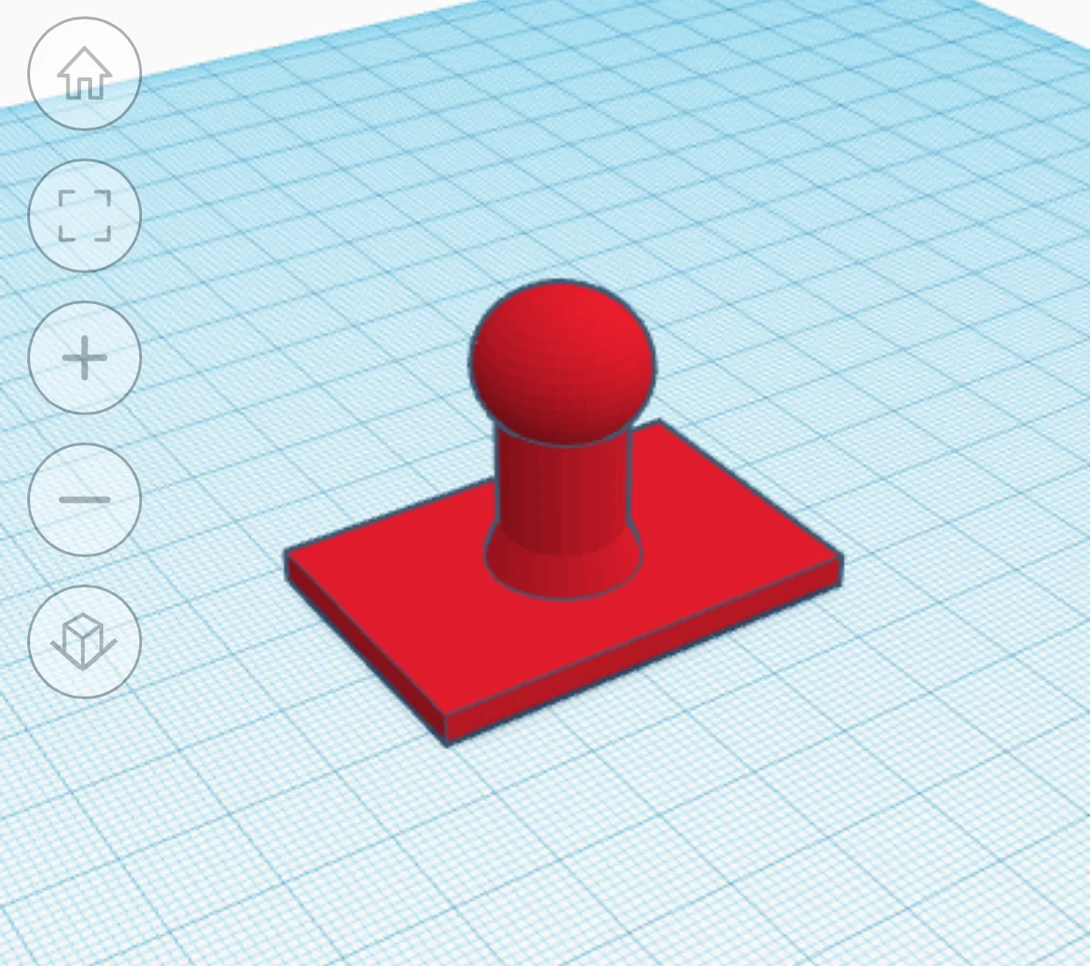 Ergonomischer Stempelgriff 3D Druck
